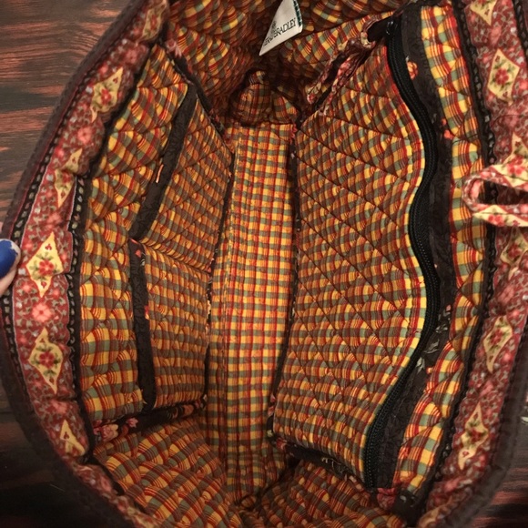 Vera Bradley Chocolat Small Toggle Tote - Picture 5 of 8